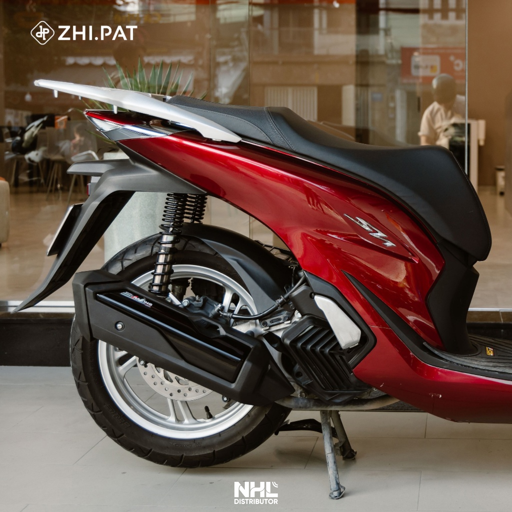 Ốp pô ZHI.PAT cho Honda SHVN 125i/150i/160i 2020-2024 - Phiên bản Thể Thao