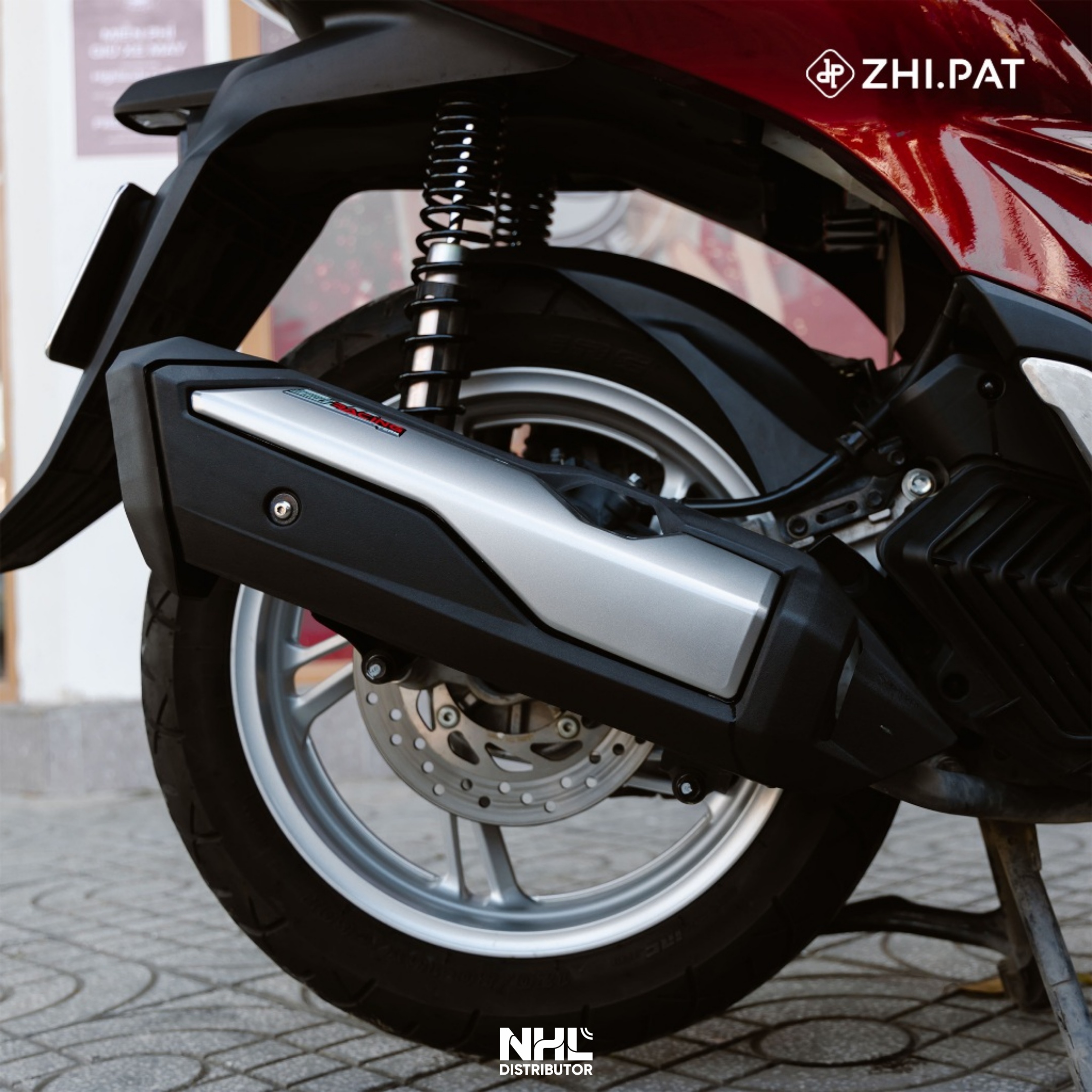 Ốp pô ZHI.PAT cho Honda SHVN 125i/150i/160i 2020-2024 - Phiên bản Thể Thao - Ảnh 2
